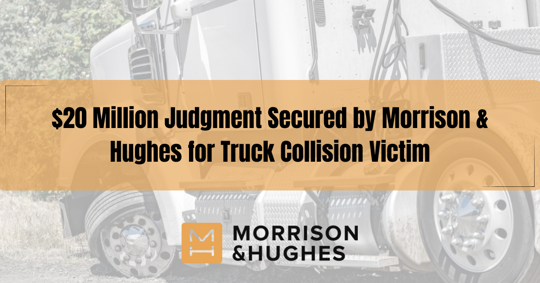 Truck Collision Victim