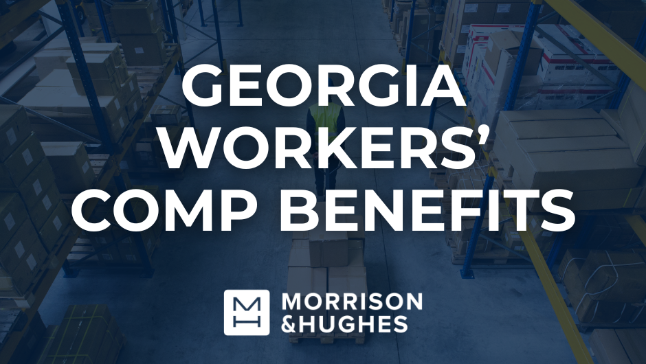 Worker's Compensation photo of someone working in warehouse