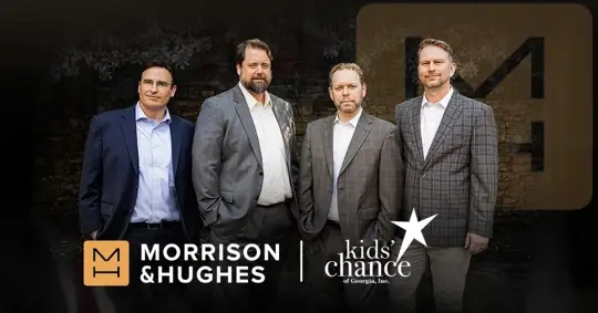 Morrison & Hughes apoya las becas de Kids' Chance of Georgia para hijos de trabajadores lesionados