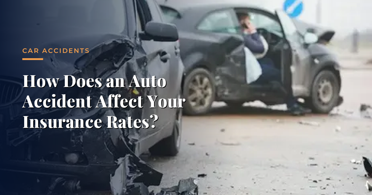 &iquest;C&oacute;mo Afecta un Accidente Automovil&iacute;stico a sus Tarifas de Seguro? &mdash; Accidentes de Tr&aacute;fico, Morrison & Hughes