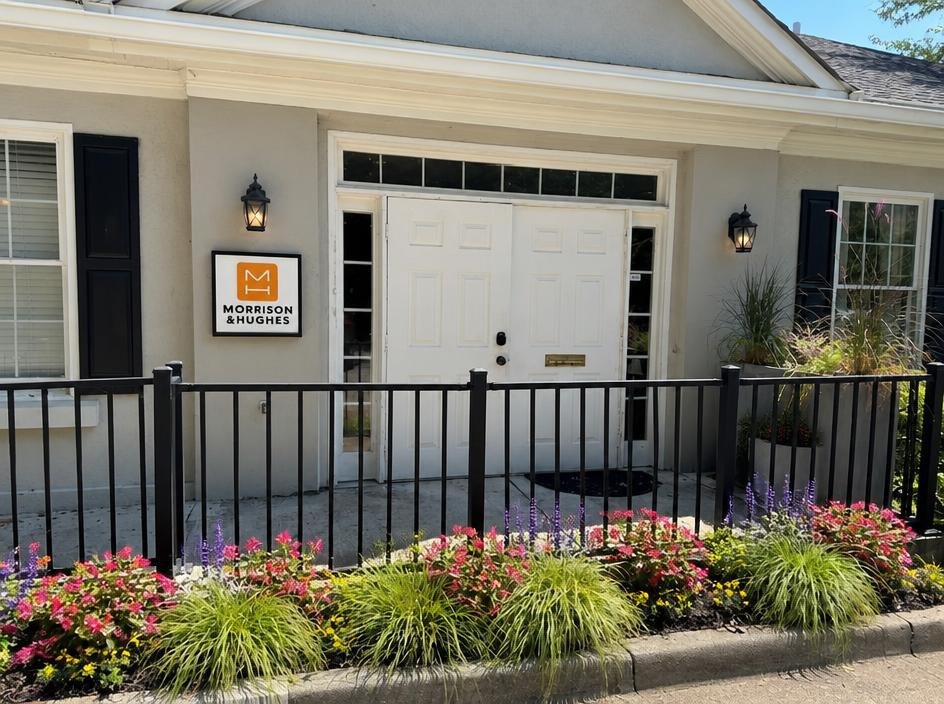 The Morrison & Hughes branded front entrance in Marietta